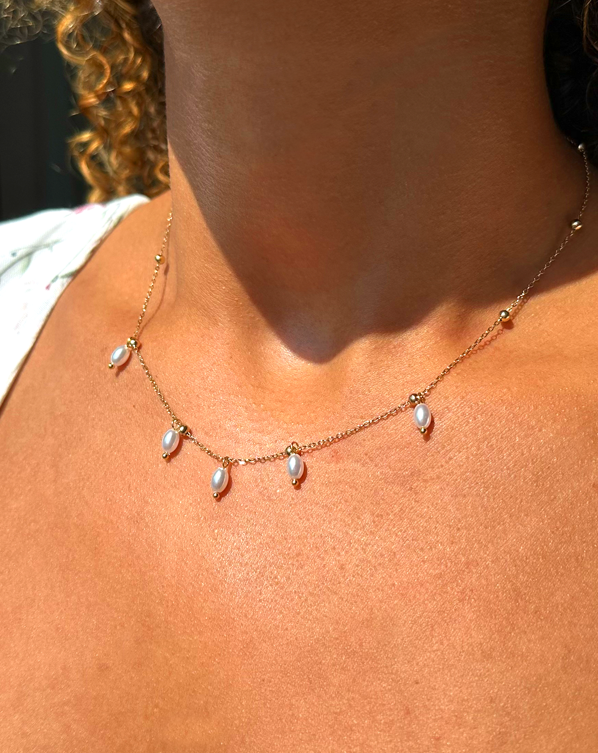 Surya | Collier Perles